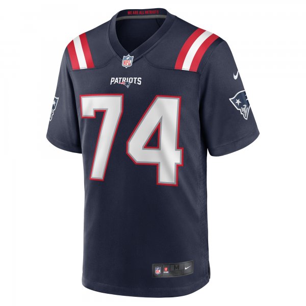 Men's New England Patriots Riley Reiff Nike Navy Game Jersey