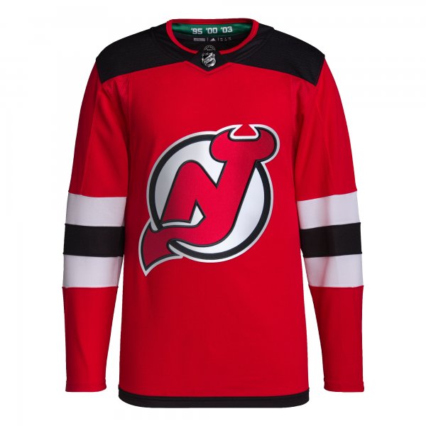 Men's New Jersey Devils adidas Red Home Primegreen Jersey