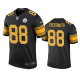 Men's Pittsburgh Steelers #88 Pat Freiermuth NFL Color Rush Legend Black Jersey