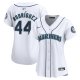 Women's Seattle Mariners #44 Julio Rodriguez Nike White Home Limited Player Jersey