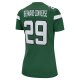 Women's New York Jets Jarrick Bernard Converse Nike Gotham Green  Game Jersey