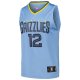 Men's Memphis Grizzlies Ja Morant Fanatics Light Blue Fast Break Replica Player Jersey - Statement Edition