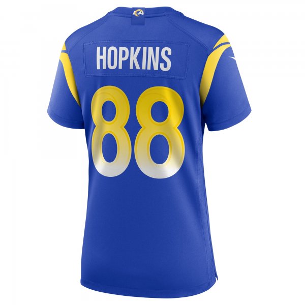 Women's Los Angeles Rams Brycen Hopkins Nike Royal Game Jersey