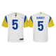 Youth Los Angeles Rams #5 Jalen Ramsey 2021 White Limited Modern Throwback NFL Jersey