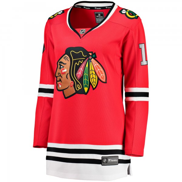 Women's Chicago Blackhawks Nick Foligno Fanatics Red Home Breakaway Player Jersey