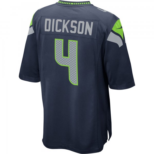 Men's Seattle Seahawks Michael Dickson Nike College Navy Game Jersey