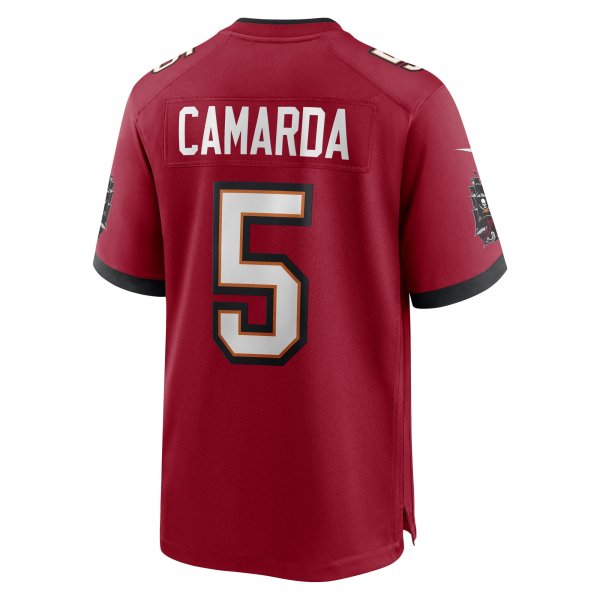 Men's Tampa Bay Buccaneers Jake Camarda Nike Red Game Player Jersey