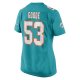 Women's Miami Dolphins Cameron Goode Nike Aqua Game Player Jersey