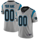 Carolina Panthers Customized Silver Men's Stitched NFL Limited Inverted Legend Jersey