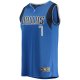 Youth Dallas Mavericks Dwight Powell Fanatics Blue Fast Break Player Jersey - Icon Edition