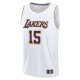 Men's Los Angeles Lakers Austin Reaves Fanatics White Fast Break Replica Player Jersey - Association Edition