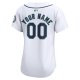 Women's Seattle Mariners Nike White Home Limited Custom Jersey