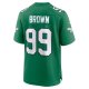 Men's Philadelphia Eagles Jerome Brown Nike Kelly Green Alternate Game Jersey