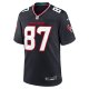 Men's Houston Texans Cade Stover Nike  Navy Game Jersey