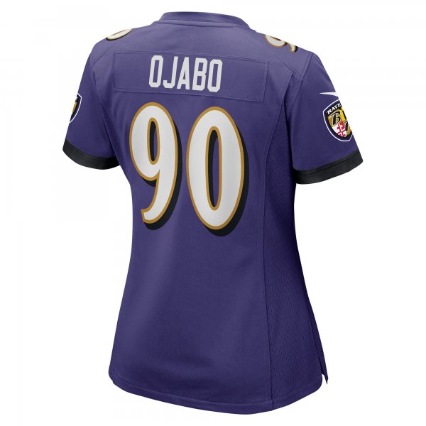 Women's Baltimore Ravens David Ojabo Nike Purple Game Player Jersey