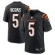 Men's Cincinnati Bengals #5 Tee Higgins Nike Black Limited Game Player Jersey