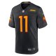 Youth Washington Commanders Carson Wentz Nike Black Alternate Game Jersey