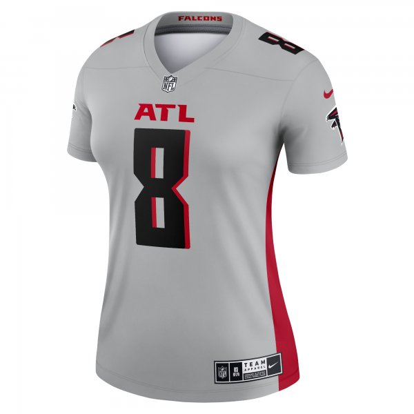 Women's Atlanta Falcons Kyle Pitts Nike Gray Inverted Legend Jersey