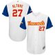 Team Venezuela #27 Jose Altuve White 2017 World Baseball Classic Stitched MLB Jersey