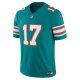 Men's Miami Dolphins Jaylen Waddle Nike Aqua Vapor F.U.S.E. Limited Jersey