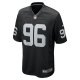 Men's Las Vegas Raiders Isaac Rochell Nike  Black Team Game Jersey