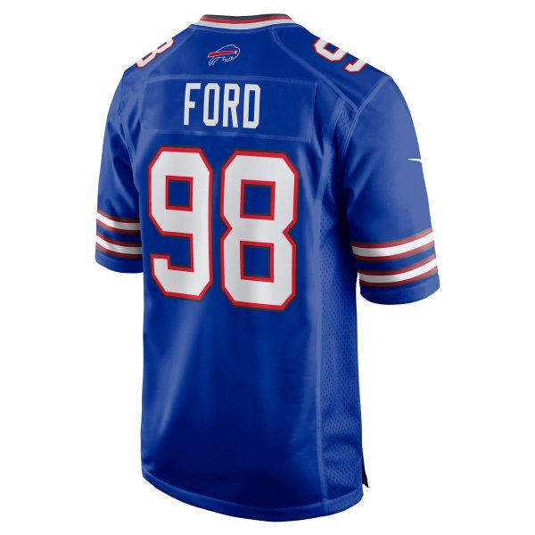 Men's Buffalo Bills Poona Ford Nike Royal Home Game Jersey