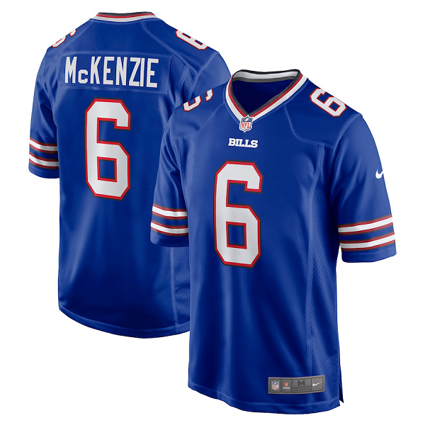 Men's Buffalo Bills #6 Isaiah McKenzie Nike Royal Limited NFL Jersey