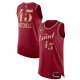 Men's Cleveland Cavaliers Donovan Mitchell Nike Wine  Jersey - City Edition