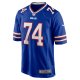 Men's Buffalo Bills Ryan Van Demark Nike Royal Game Player Jersey