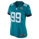 Women's Jacksonville Jaguars Jeremiah Ledbetter Nike Teal Home Game Player Jersey