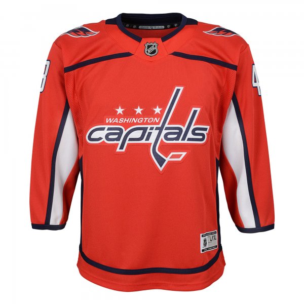 Youth Washington Capitals Tom Wilson Red 2022/23 Premier Player Jersey