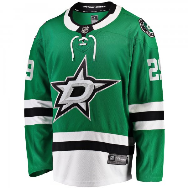 Men's Dallas Stars Jake Oettinger Fanatics Kelly Green Home Breakaway Player Jersey