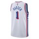 Unisex Philadelphia 76ers James Harden Nike White Swingman Jersey - Association Edition