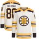 Men's Boston Bruins David Pastrnak adidas Cream  Primegreen 100th Anniversary Player Jersey