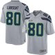 Seattle Seahawks Super Bowl XLVIII #80 Men's Steve Largent Limited Alternate Grey Jersey