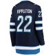 Women's Winnipeg Jets Mason Appleton Fanatics Navy Home Breakaway Jersey