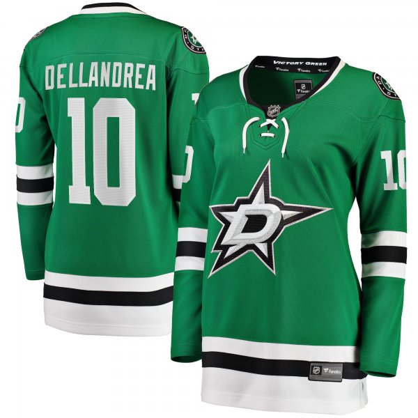 Women's Dallas Stars Ty Dellandrea Fanatics Kelly Green Home Breakaway Player Jersey