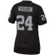 Women's Las Vegas Raiders Charles Woodson Mitchell & Ness Black Legacy Replica Team Jersey