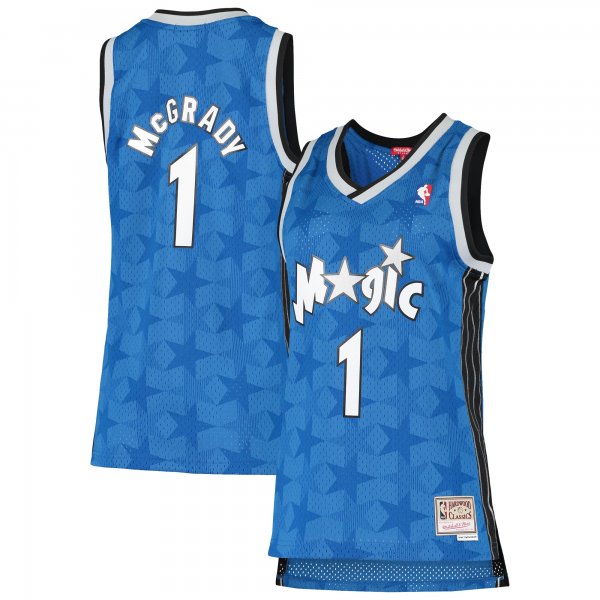 Women's Orlando Magic Tracy McGrady Mitchell & Ness Blue 2000/01 Hardwood Classics Swingman Jersey