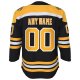 Youth Boston Bruins Black Home Custom Premier Jersey