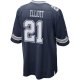 Men's Dallas Cowboys Ezekiel Elliott Nike Navy Game Team Jersey