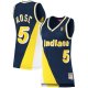 Women's Indiana Pacers Jalen Rose Mitchell & Ness Navy 1996/97 Hardwood Classics Swingman Jersey