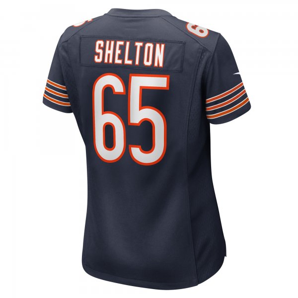 Women's Chicago Bears Coleman Shelton Nike  Navy  Game Jersey