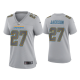 Women's Los Angeles Chargers J.C. Jackson Gray Atmosphere Fashion Game Jersey