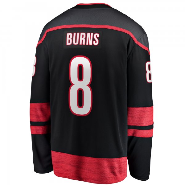 Men's Carolina Hurricanes Brent Burns Fanatics Black Home Breakaway Player Jersey