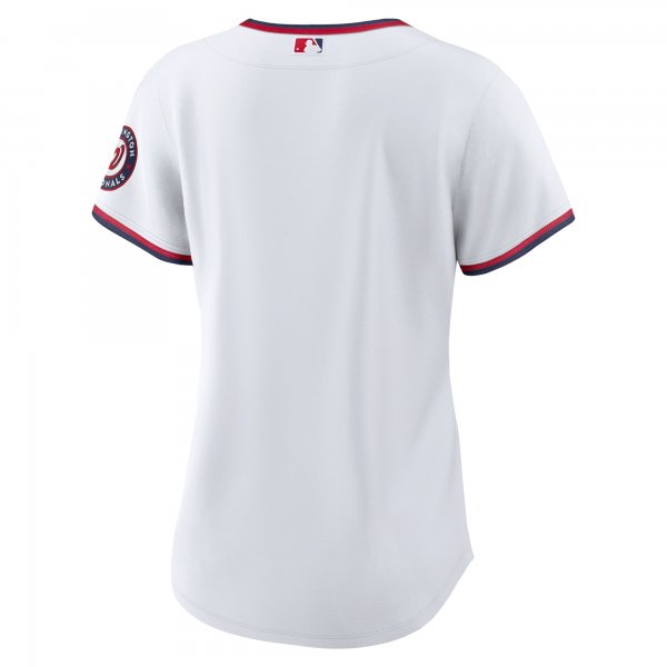 Women's Washington Nationals Nike White Home Blank Replica Jersey