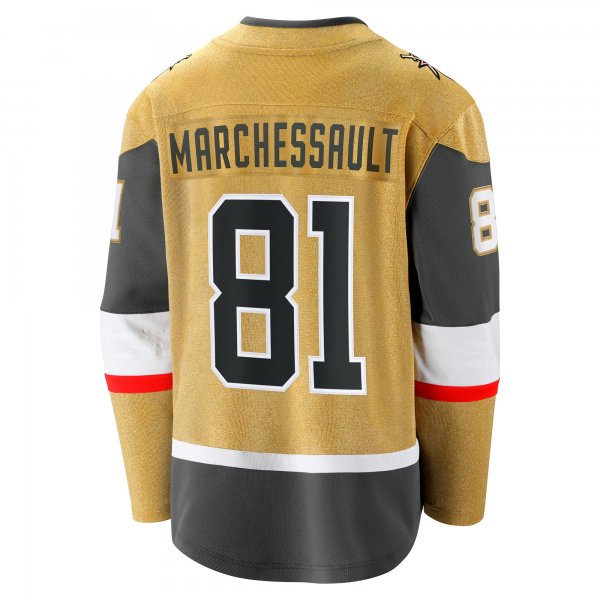 Men's Vegas Golden Knights Jonathan Marchessault Fanatics Gold Home Breakaway Jersey