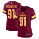 Women's Washington Commanders John Ridgeway Nike  Burgundy  Game Jersey