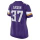 Women's Minnesota Vikings Myles Gaskin Nike  Purple Team Game Jersey