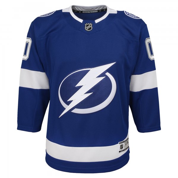 Youth Tampa Bay Lightning Blue Home Custom Premier Jersey